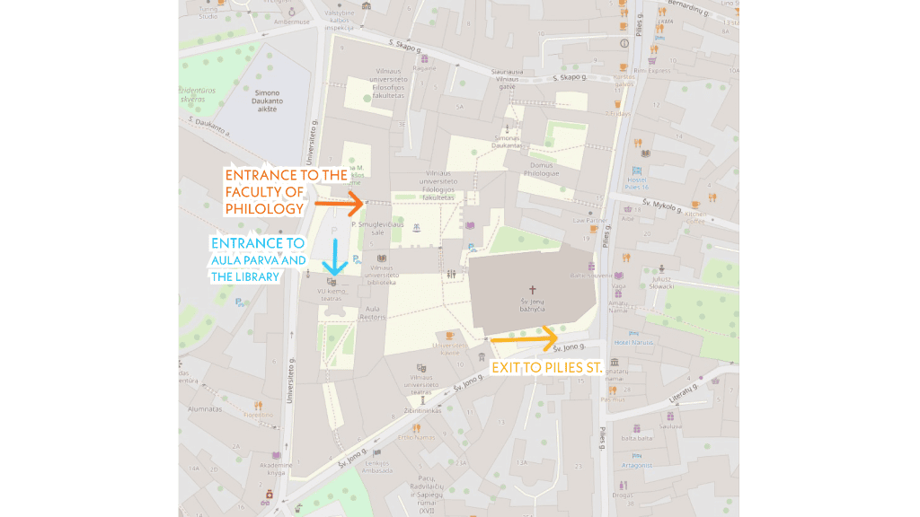 detailed faculty map